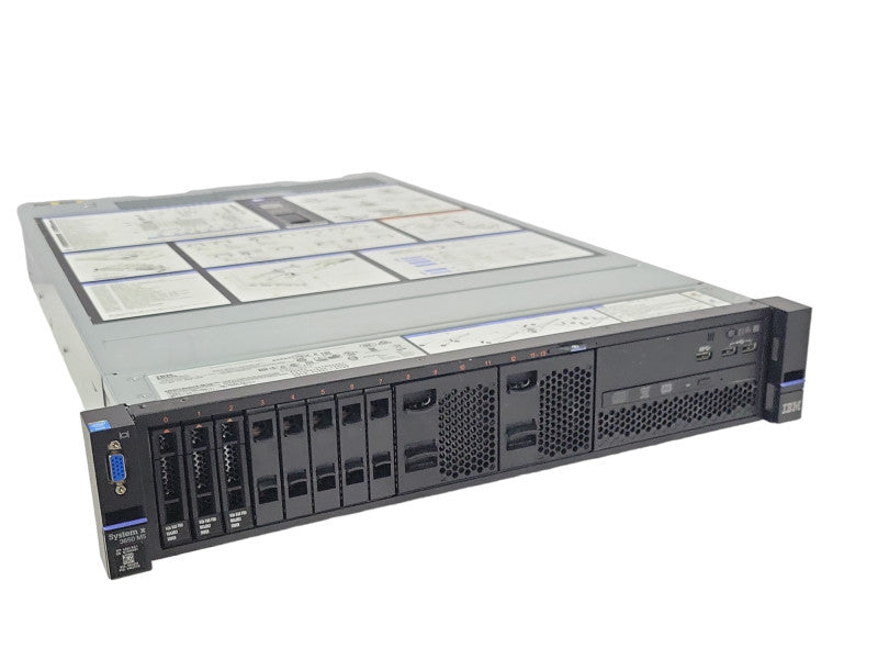 Lenovo SystemX 3650 M5 2x Xeon E5-2640v3 2.6GHz 32GB M5210 2x PSU 8x 2.5\\" SEE _