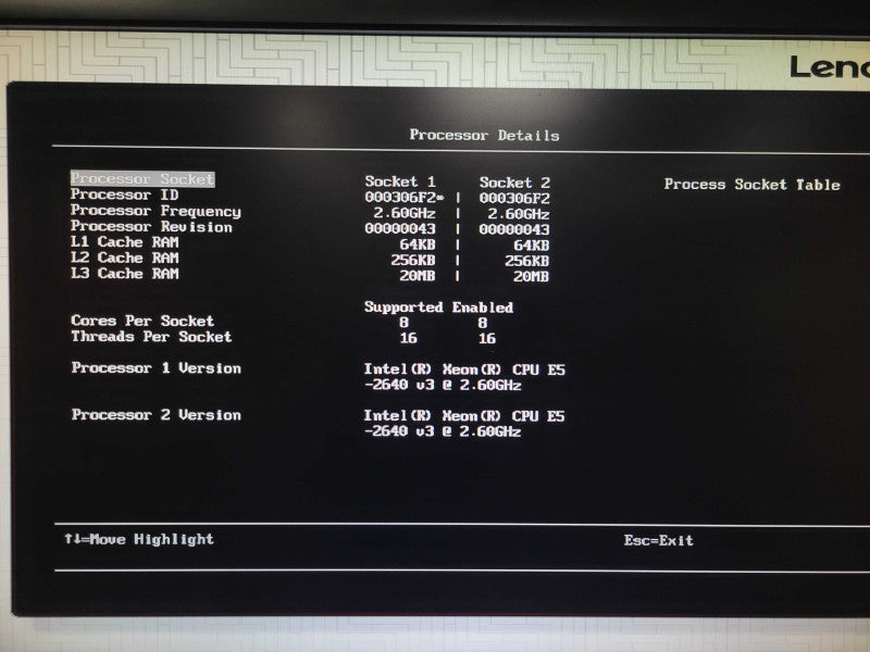 Lenovo SystemX 3650 M5 2x Xeon E5-2640v3 2.6GHz 32GB M5210 2x PSU 8x 2.5\\" SEE _