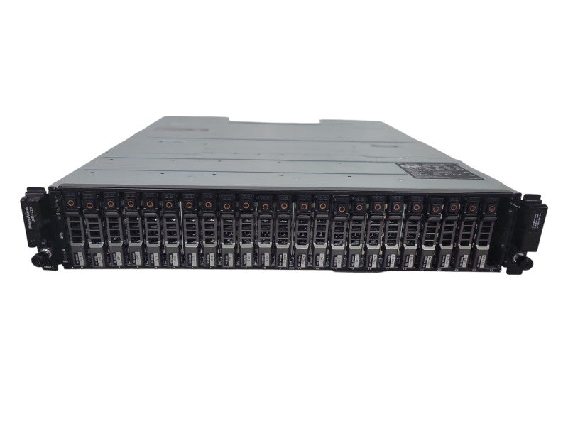 Dell PowerVault MD3220i Storage Array 24x 2.5\\" 2x MD32 Series Ctrl, 2x PSU !
