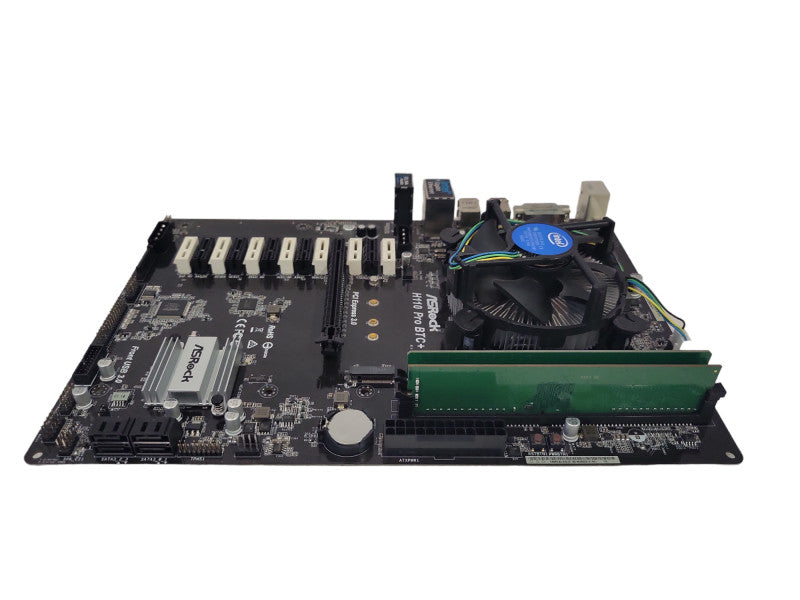 Intel Pentium G4400 | ASRock H110 Pro BTC+ | 8GB RAM | M.2 | I/O Plate %