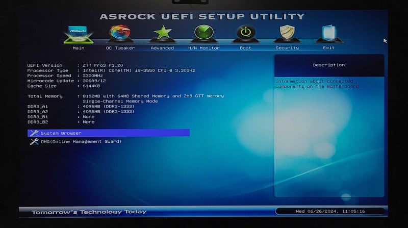 Custom PC/ASROCK Z77 Pro3, i5-3550 3.30GHz, 8GB DDR3, 1TB SSD, GTX 660 Ti 2GB