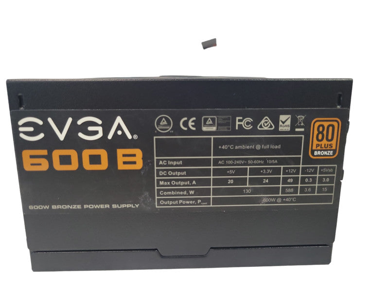 EVGA 660B - 600W Non-Modular Desktop PSU %
