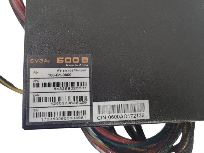 EVGA 660B - 600W Non-Modular Desktop PSU %