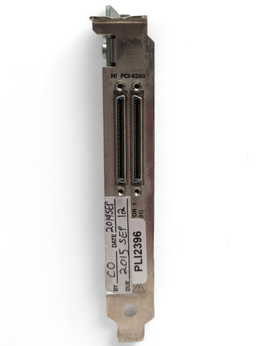 NATIONAL INSTUMENTS M series Multifunction DAQ Device NI PCI-6289 -
