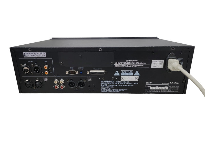 Denon Professional MD Recorder DN-M1050R| For Parts or Repair