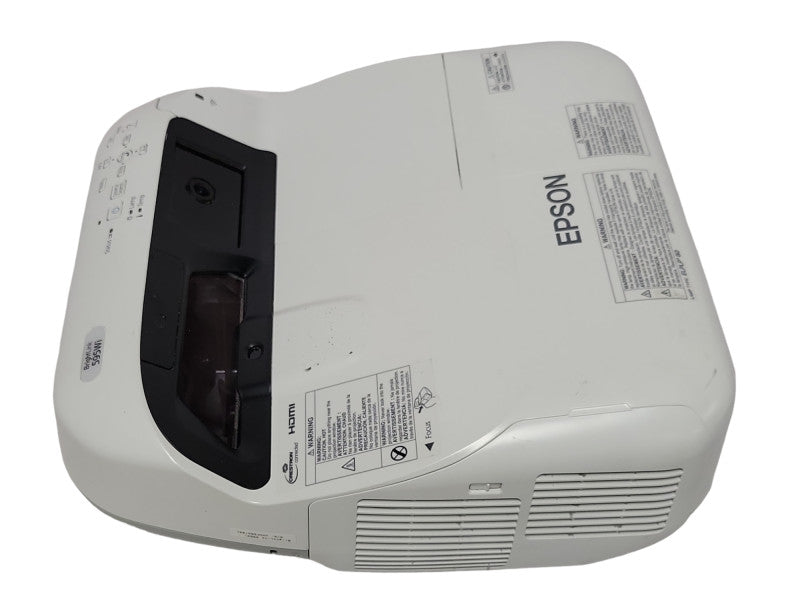 Epson BrightLink 595Wi 3LCD Projector H599A, No Remote, 2785 Hrs Lamp  _