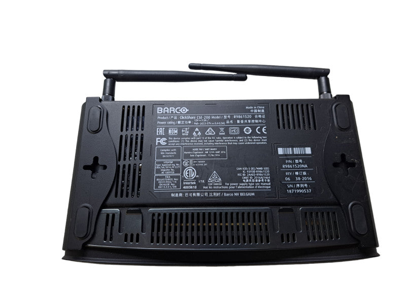 Barco ClickShare CSE-200 Wireless Presentation System + 1x Clicker