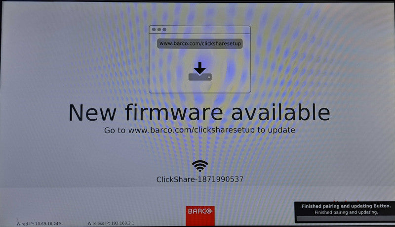 Barco ClickShare CSE-200 Wireless Presentation System + 1x Clicker