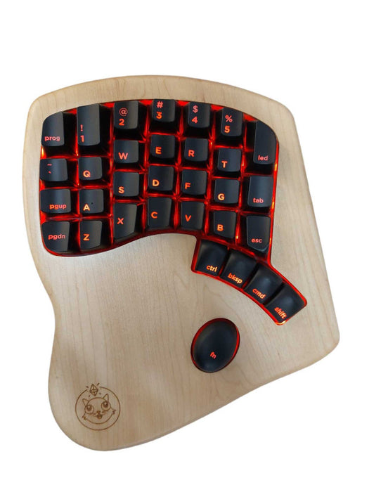 Keyboardio LED Keyboard Model: 01-Q Split Ergonomic Keyboard  =