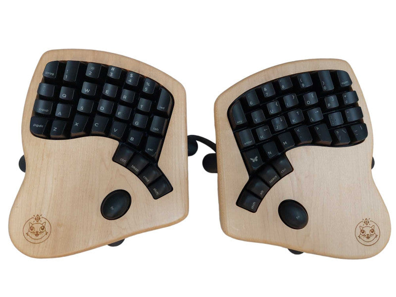 Keyboardio LED Keyboard Model: 01-Q Split Ergonomic Keyboard  =