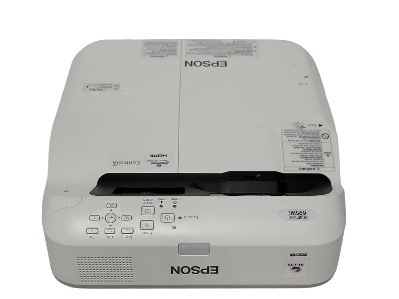 Epson BrightLink 695Wi H740A 3LCD Projector, 379 LAMP HOURS, No Remote _