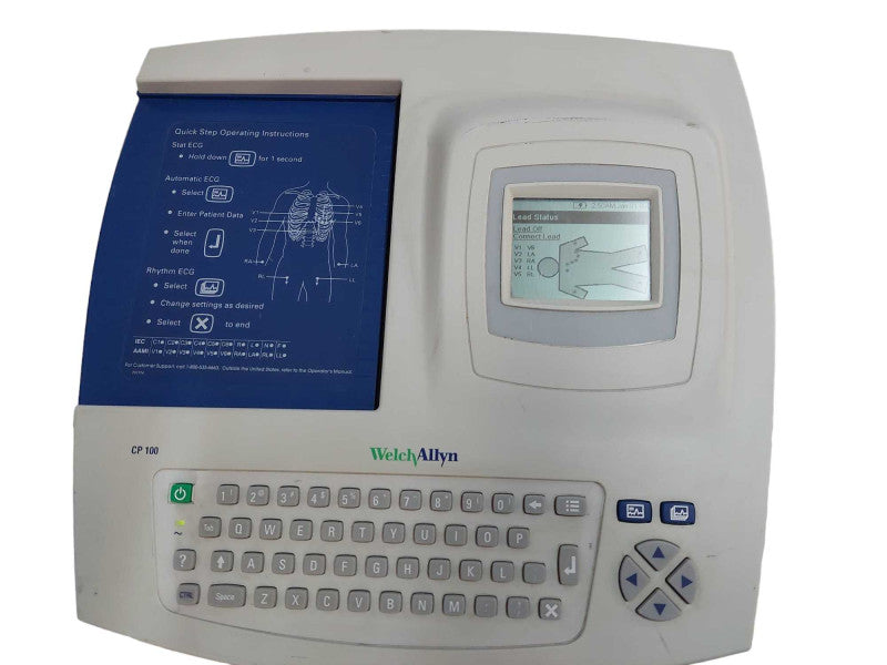 Welch Allyn CP-100 ECG/EKG Machine NO LEADS (Parts) =