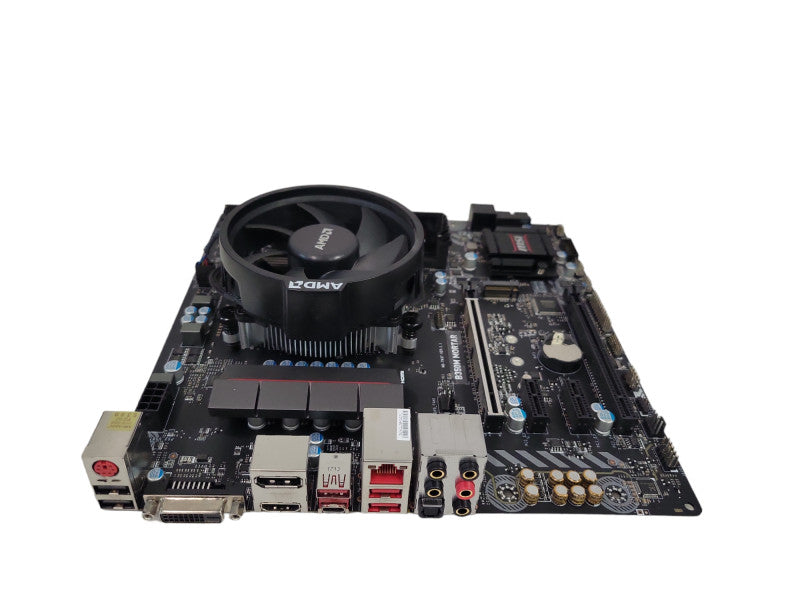 AMD Ryzen 5 2400G | MSI B350M MORTAR | 8GB RAM | M.2 | I/O plate %