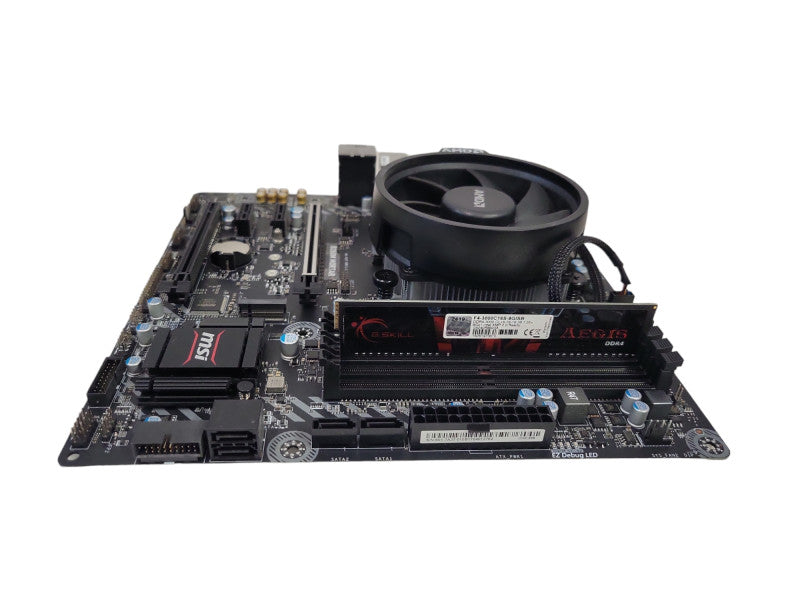 AMD Ryzen 5 2400G | MSI B350M MORTAR | 8GB RAM | M.2 | I/O plate %