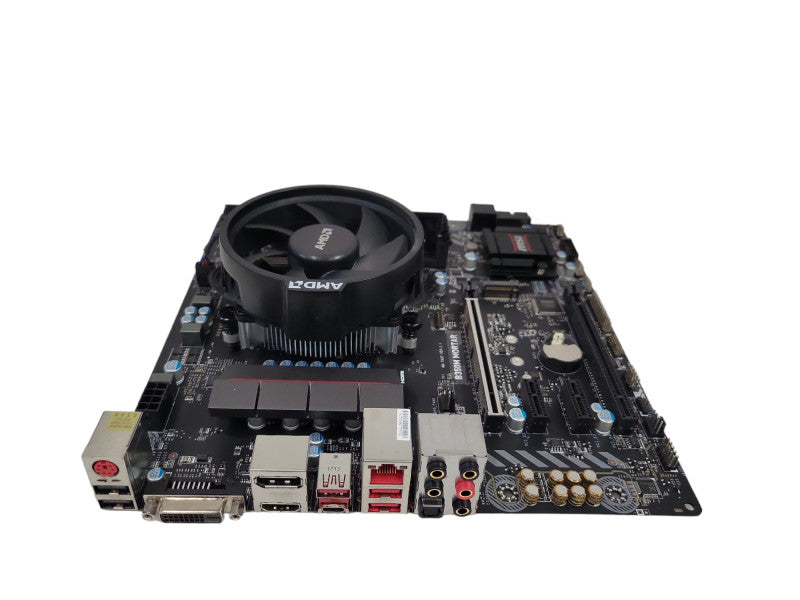 AMD Ryzen 5 2400G | MSI B350M MORTAR | 8GB RAM | M.2 | I/O plate %