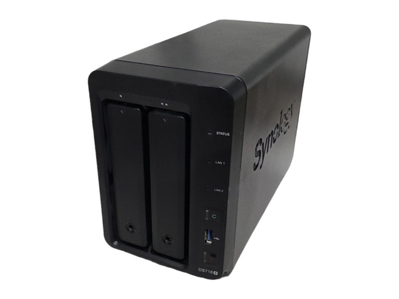 Synology 2 bay NAS DiskStation DS718+, 6GB DDR3, 2x 4TB HDDs