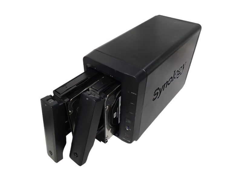 Synology 2 bay NAS DiskStation DS718+, 6GB DDR3, 2x 4TB HDDs