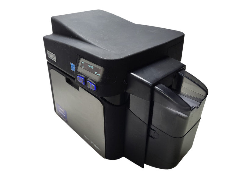HID Fargo DTC4000 DTC4250e Thermal Transfer Full Color ID Card Printer $