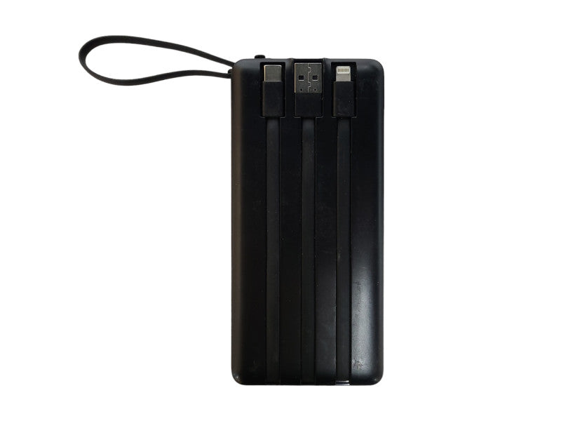 HanaRo Power Bank 10000mAh, 4 in 1 Type-C Micro USB iPhone Charging