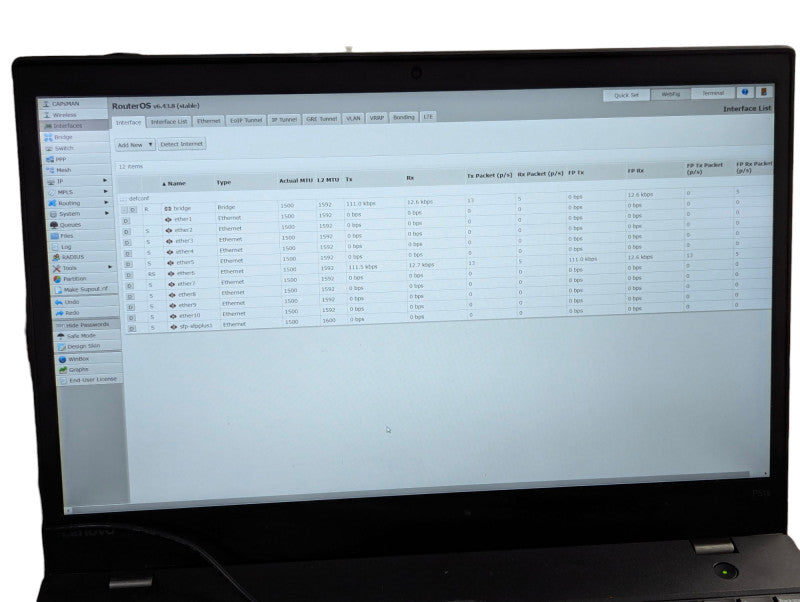 Mikrotik RB4011iGS+RM Router  -