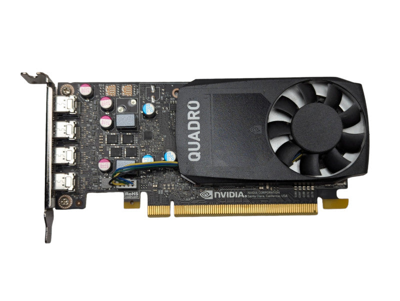 NVIDIA Quadro P620 2GB Low Profile Graphics Card | 4x MiniDP -