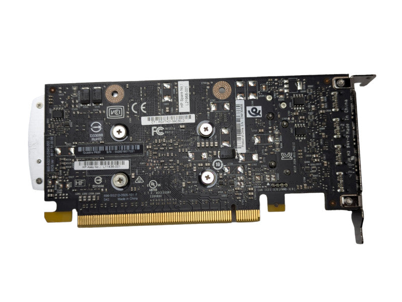 NVIDIA Quadro P620 2GB Low Profile Graphics Card | 4x MiniDP -