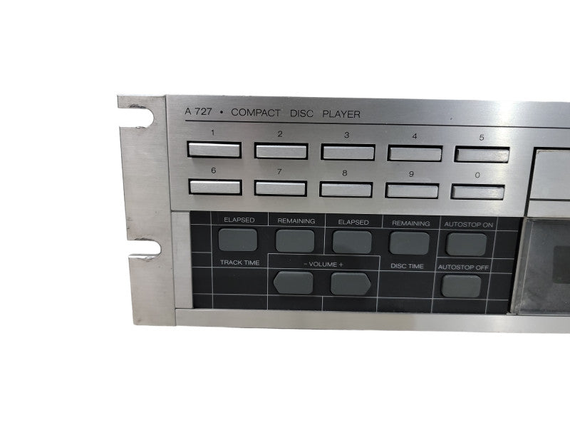 Vintage Studer Model A727 Compact Disc Player