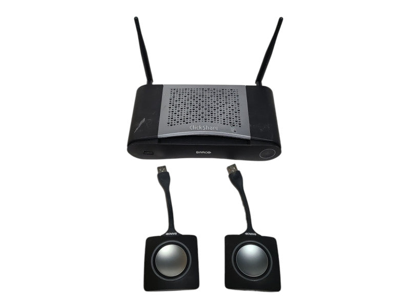 Barco ClickShare CSE-200 Wireless Presentation System w/ 2x Button Adapter