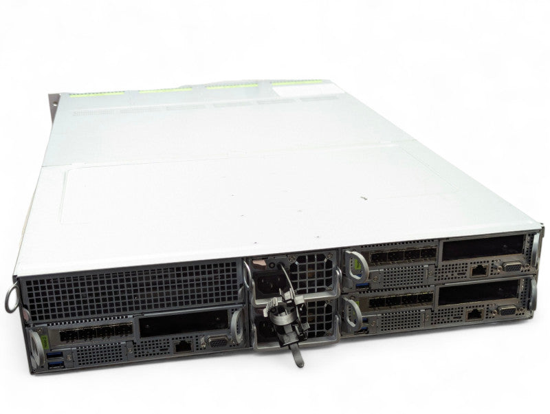 Cohesity C4600-SFP-3 4-Node Chassis with 3x Node servers and 2x PSU, READ -
