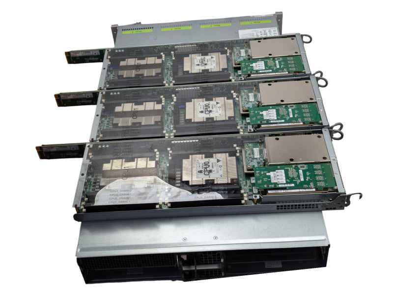 Cohesity C4600-SFP-3 4-Node Chassis with 3x Node servers and 2x PSU, READ -