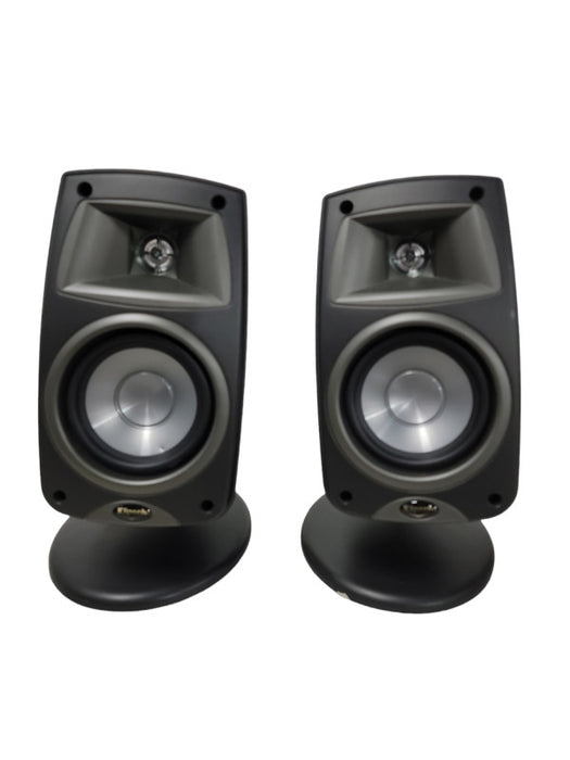 Pair of Klipsch Quintet III Speakers w/ Stands