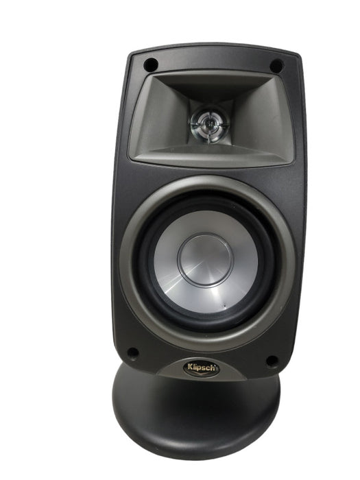 Pair of Klipsch Quintet III Speakers w/ Stands