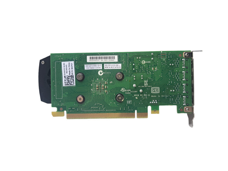 Nvidia NVS 510 | 2GB GDDR3 Graphics Card | 4x Mini DisplayPort | Low Profile