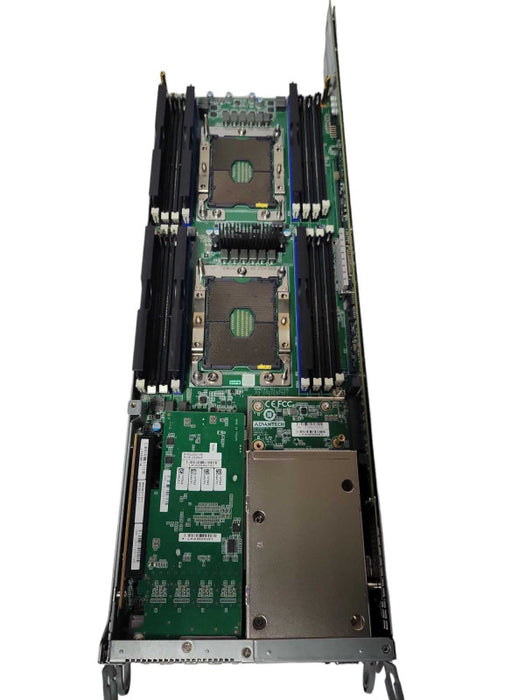 Cohesity C4600-SFP-4 4-Node Chassis with 4x Node servers and 2x PSU, READ _