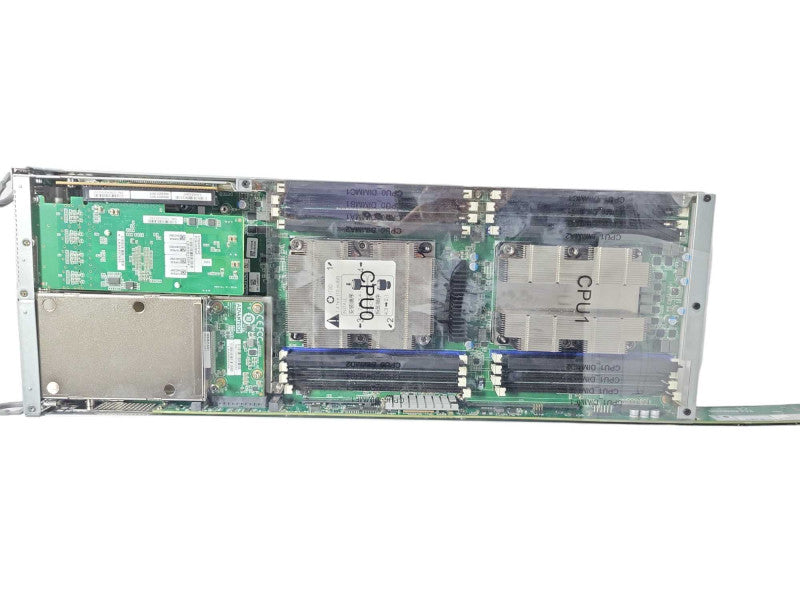 Cohesity C4600-SFP-4 4-Node Chassis with 4x Node servers and 2x PSU, READ _