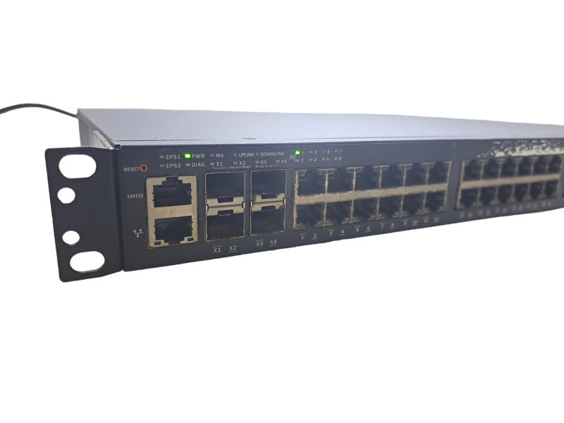 Brocade ICX6450-48P | 48-Port Gigabit POE+ Switch | 4-Port 1/10G SFP+ Q