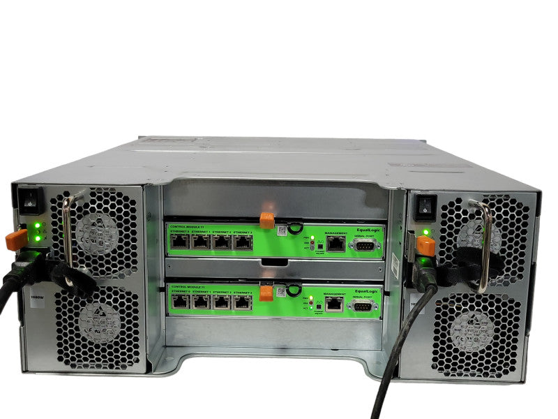 Dell Equallogic PS6100 Storage, 24x 3.5\\" bays, 9x 3TB HDDs 2x Type 11 2x PSU _