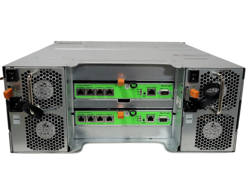 Dell Equallogic PS6100 Storage, 24x 3.5\\" bays, 9x 3TB HDDs 2x Type 11 2x PSU _