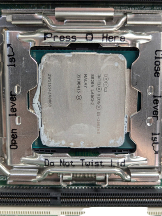 HP ProLiant ML150 Gen9 64GB RAM 2x Intel Xeon E5-2603 v3 PLEASE READ -