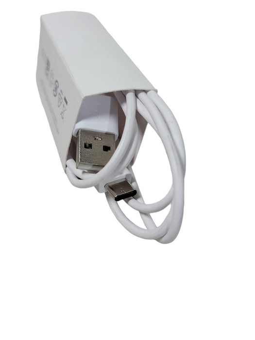 Geenuine Original Samsung EP-TA200 Fast Charge Travel Charger USB-C Cable Q