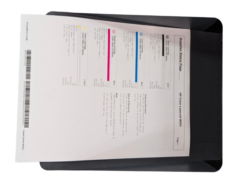 hp color laserjet enterprise m553 printer -