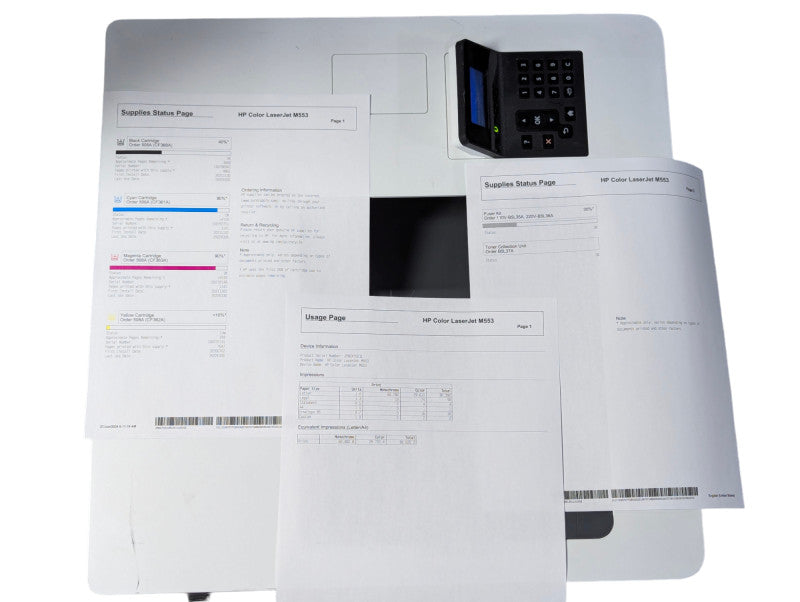 hp color laserjet enterprise m553 printer -