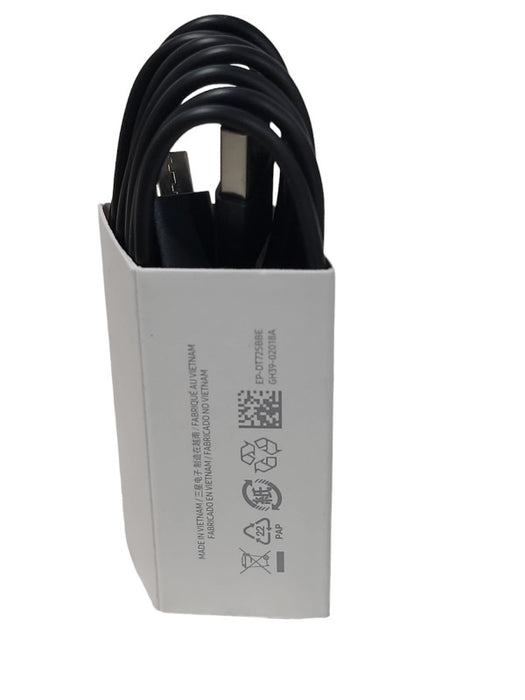 Original Genuine Samsung EP-TA200 Fast Charge Travel Charger with USB-C cable Q