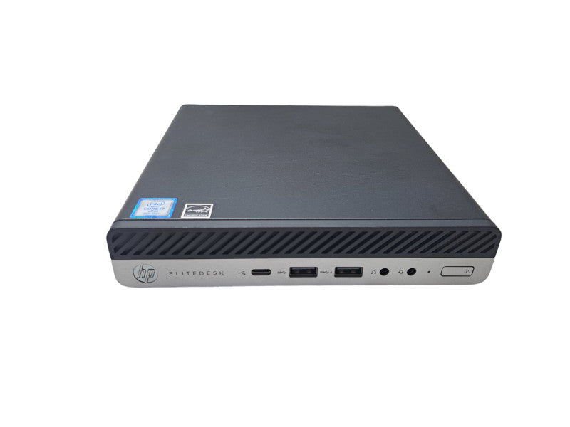HP EliteDesk 800 G4 USFF | i7-8700T @ 2.40GHz 6C, 16GB DDR4, 500GB NVMe, WiFi