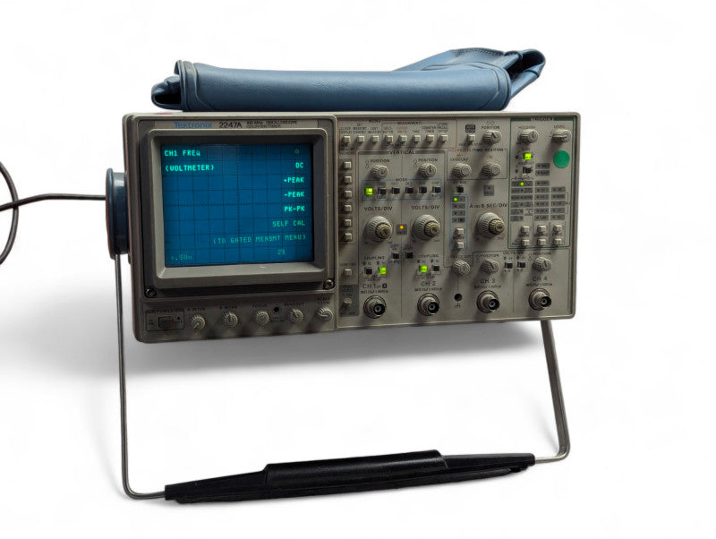 Tektronix 2247a 100 MHz four-channel analog oscilloscope Please READ  -