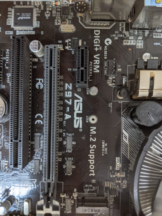 Asus Z97-A Motherboard | Core i5-4690K @ 3.50GHz | 16GB DDR3 | Includes I/O