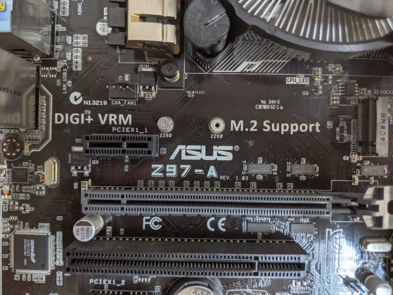 Asus Z97-A Motherboard | Core i5-4690K @ 3.50GHz | 16GB DDR3 | Includes I/O