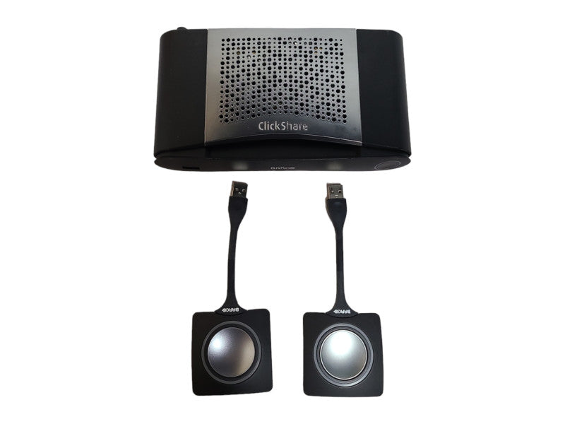 Barco ClickShare CSE-200 Wireless Presentation System w/ 2x Button Adapter