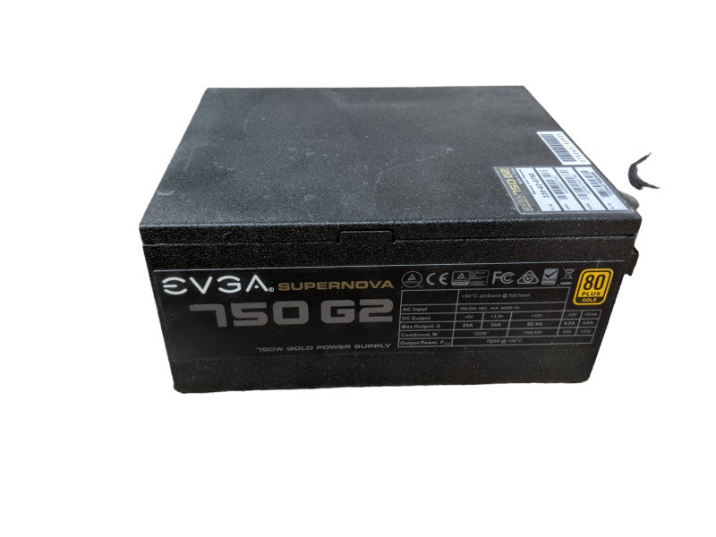 EVGA Supernova 750 G2 Modular Power Supply | 80 plus Gold | 220-G2-0750