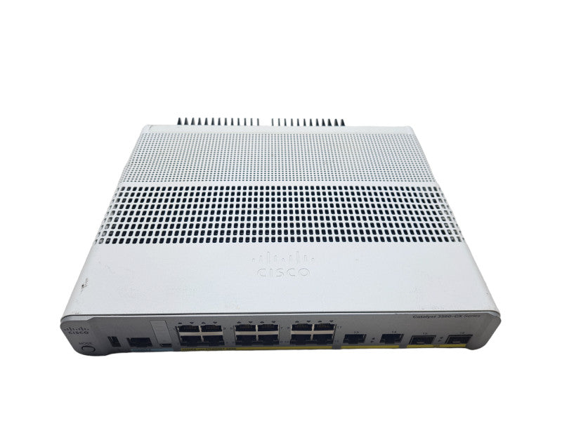 Cisco WS-C3560CX-12PC-S | 12-Port Gigabit PoE+ 240W Silent Switch | 2x SFP